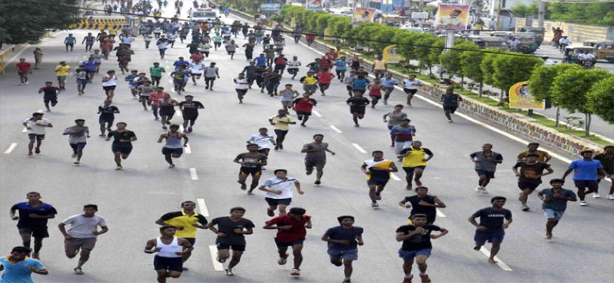 3,000 candidates take part in Air Force recruitment rally