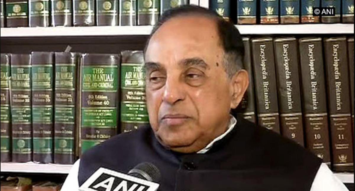 Sidhu is of unstable mind: Subramanian Swamy