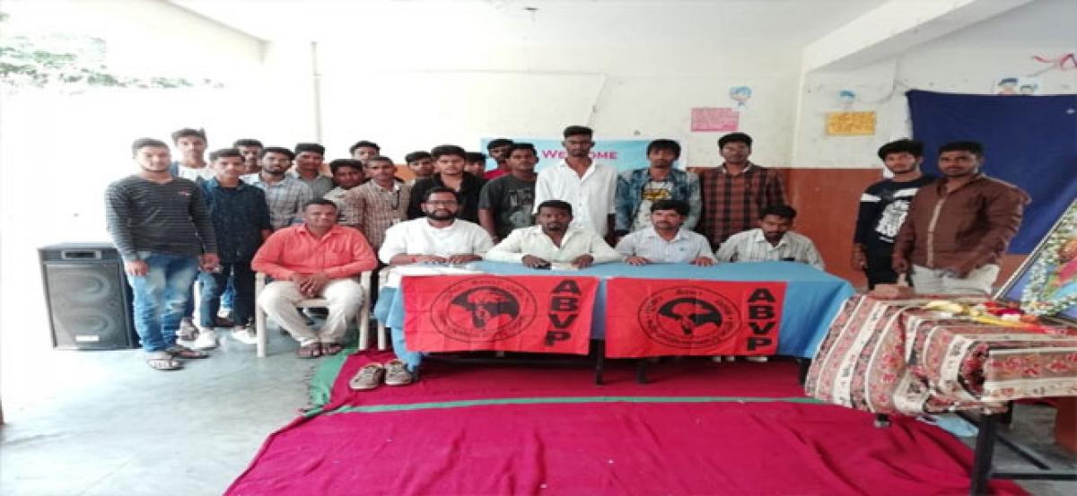 Akhila Bharatiya Vidyarthi Parishad committees set up