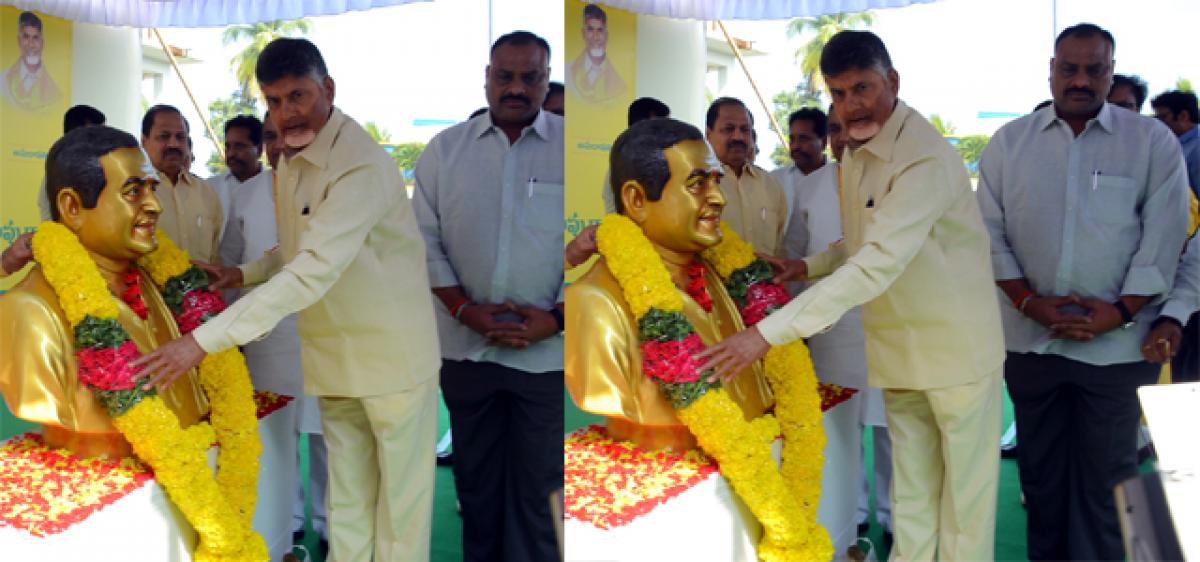 TDP founder NTR statue to come up in Amaravati