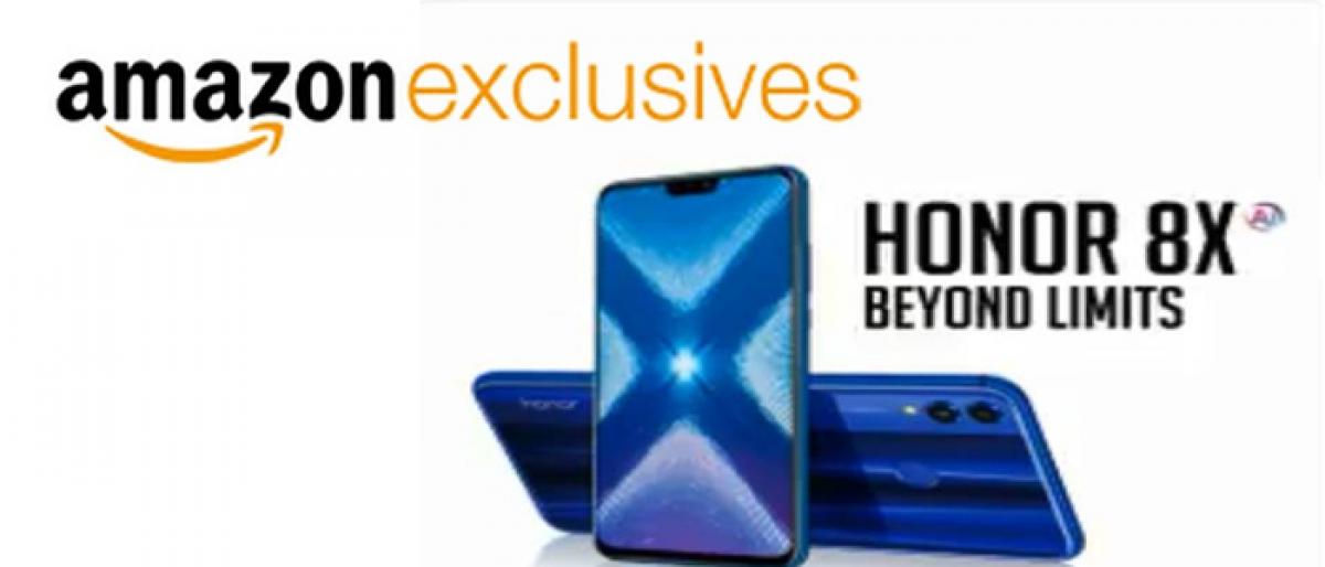 Amazon exclusive Honor 8X in India on October 16