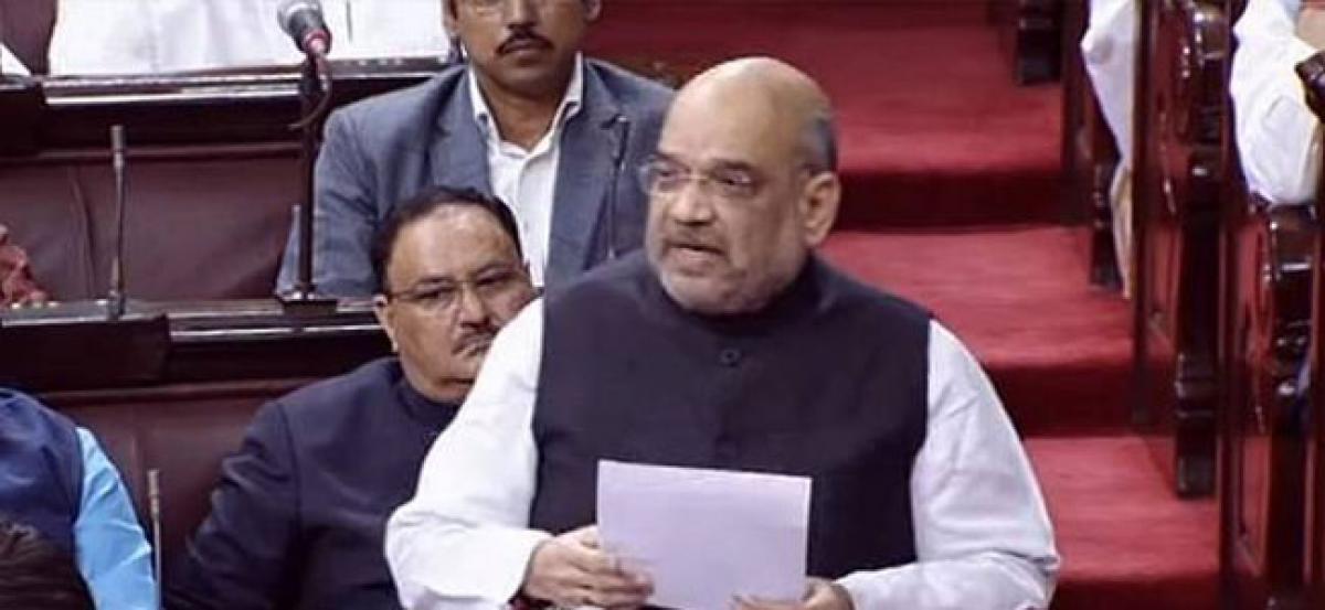 Amit Shah attacks Congress for criticising GST and other failures