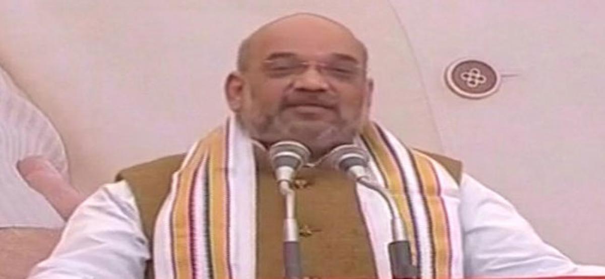 BJP moving ahead to fulfill dream of New India: Amit Shah