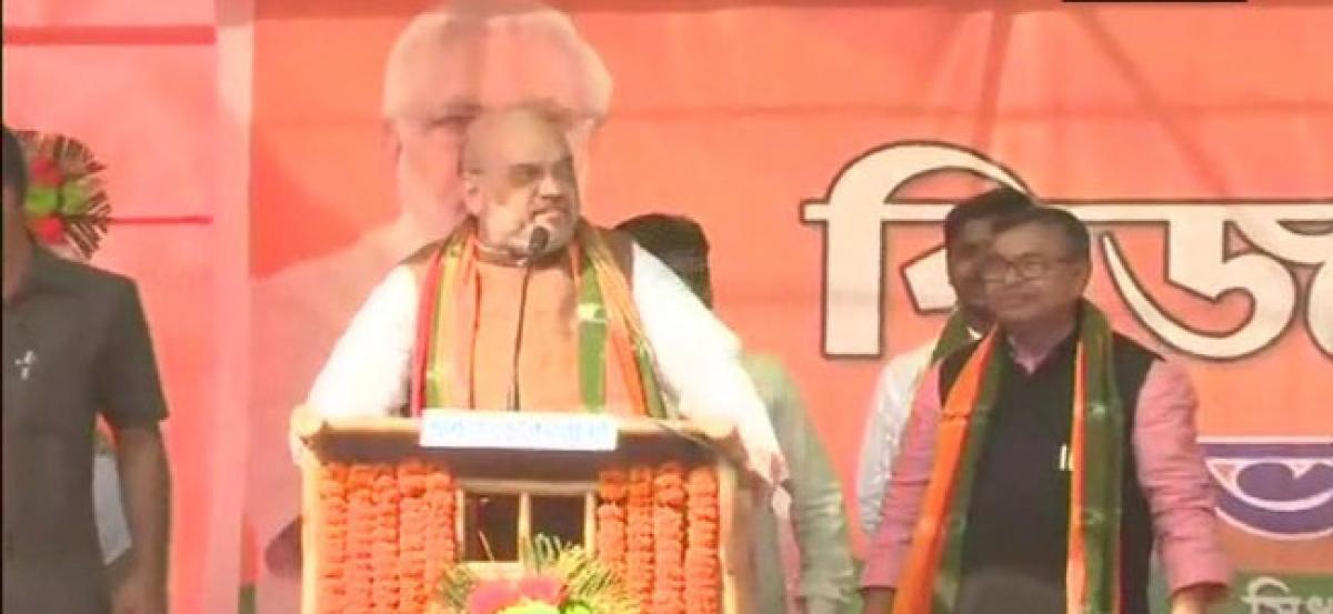 Amit Shah pitches to change politics of violence in Tripura