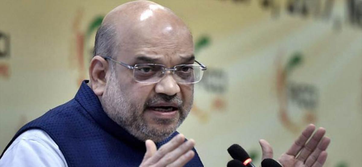 Amit Shah asks Congress not to involve other nations in Indias politics