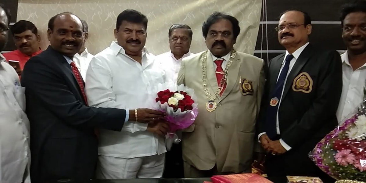 Hazarataiah is new Vasavi Club president at Gandhi Nagar