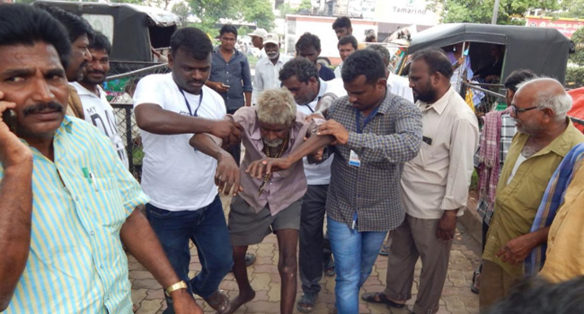 Steps to make Vijayawada a beggar-free city