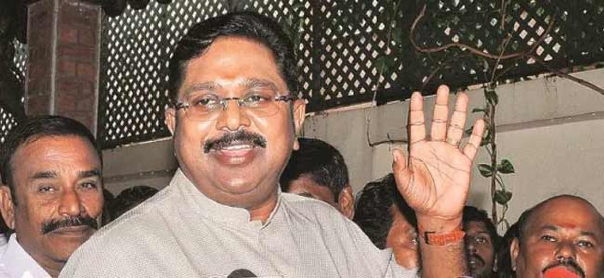 90 pc AIADMK workers support us, rest have ‘selfish motives’, claims Dhinakaran