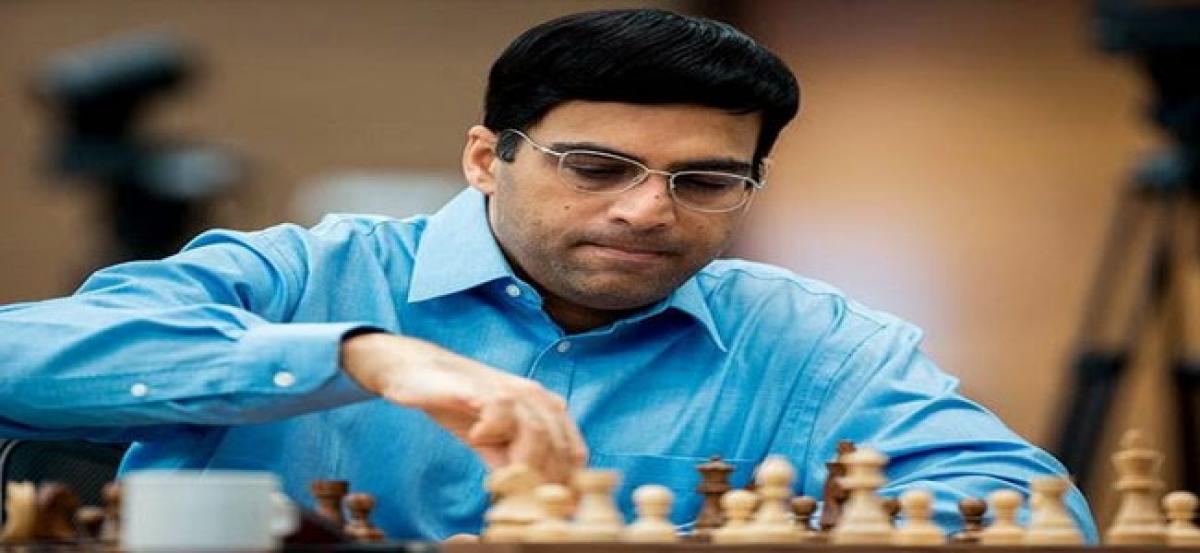 Vishy crashes out