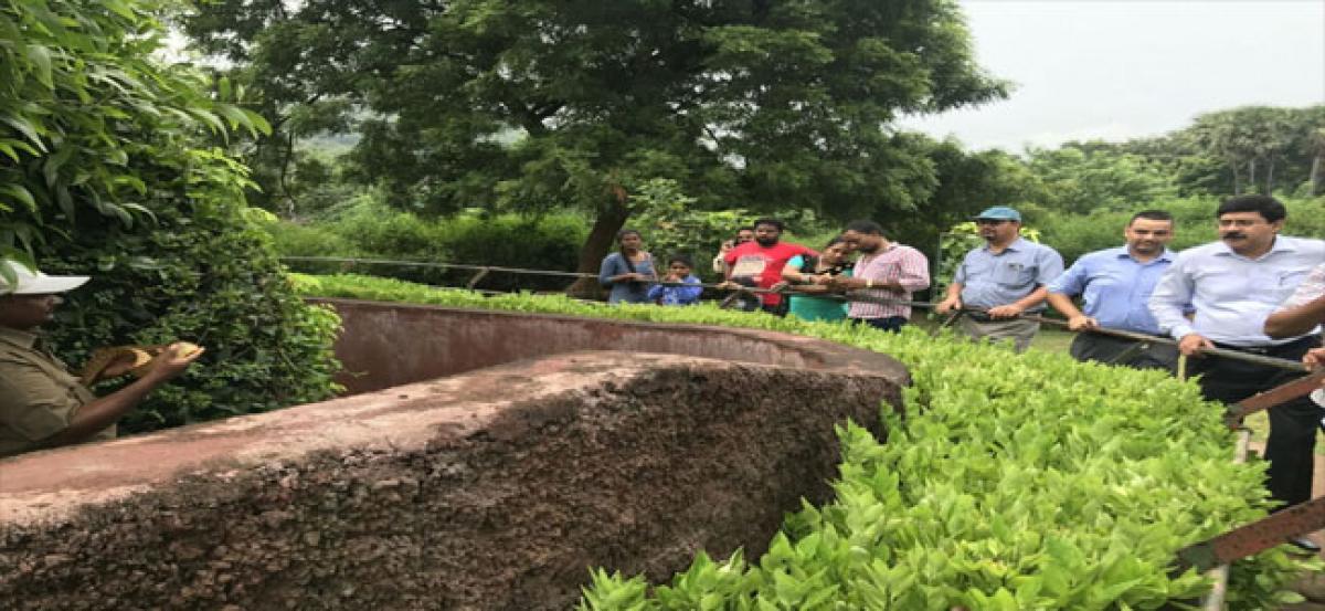 Zoo inspected by  G Anantha Ramulu