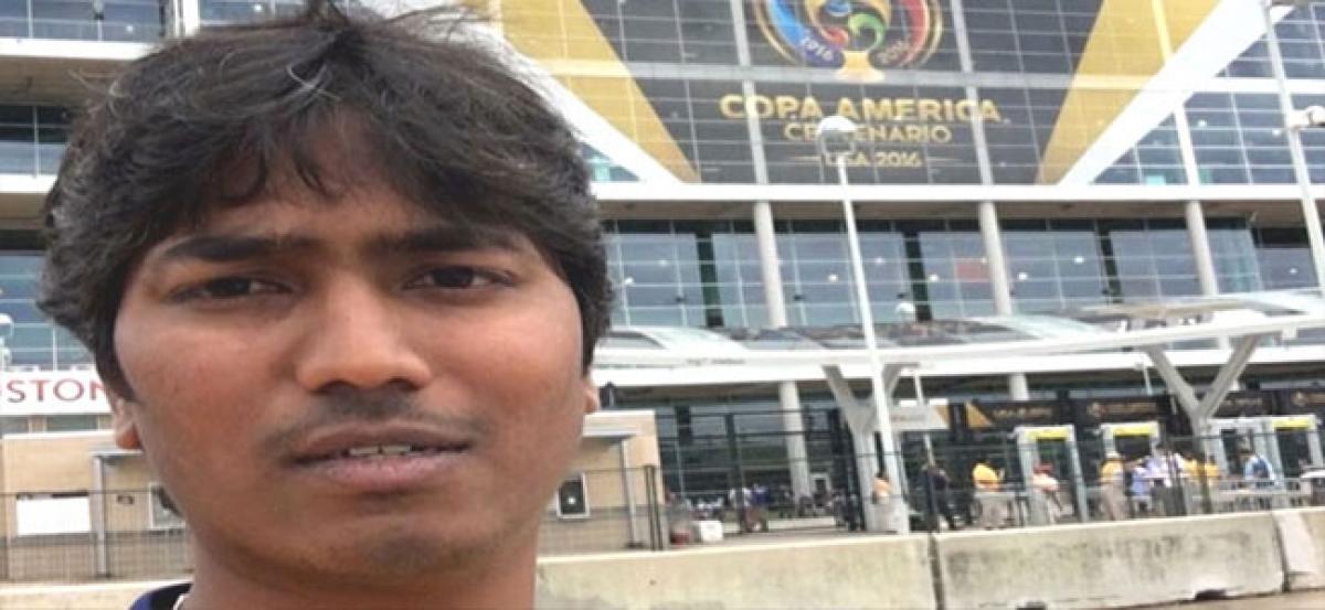 Telugu student dies after hit by a running train in Texas