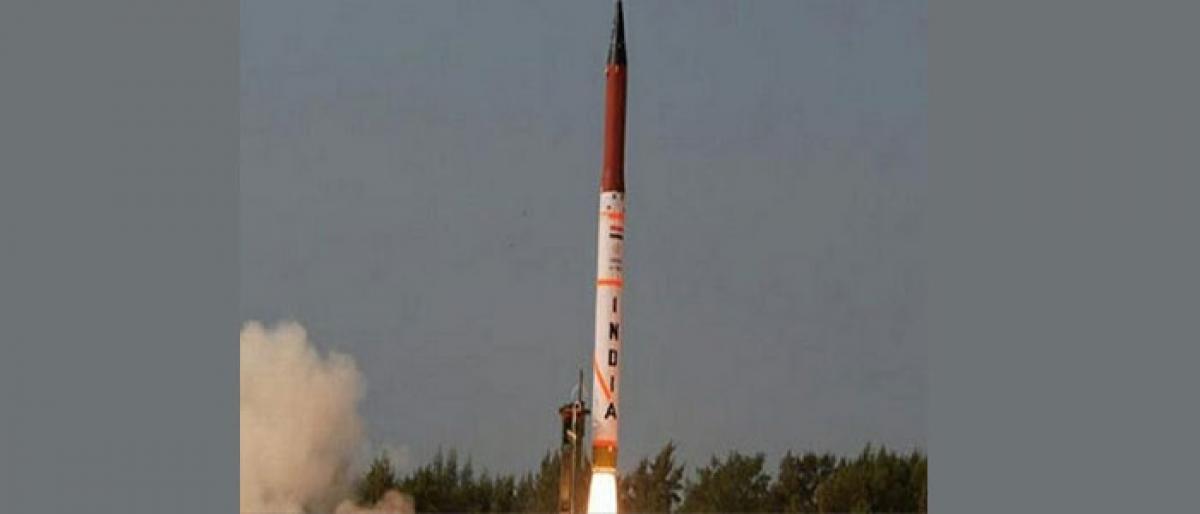 Nuclear-capable Agni-5 test-fired successfully