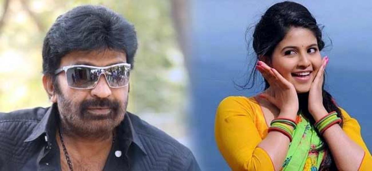 Anjali Roped In For Dr. Rajasekhar