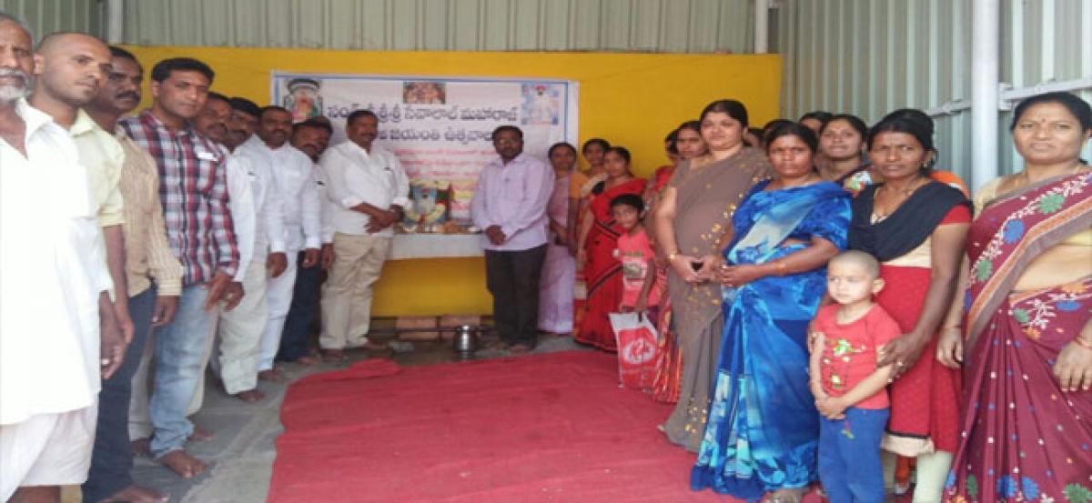 Sree Tulja Bhavani Lambada Welfare Association conducted Annadanam