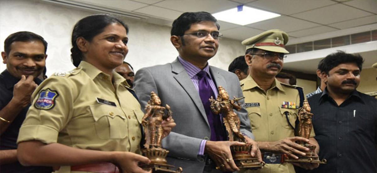 Hyderabad police recover antique idols worth Rs 3 crore, two held