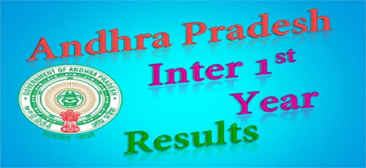 AP Inter 1st year result 2018 announced