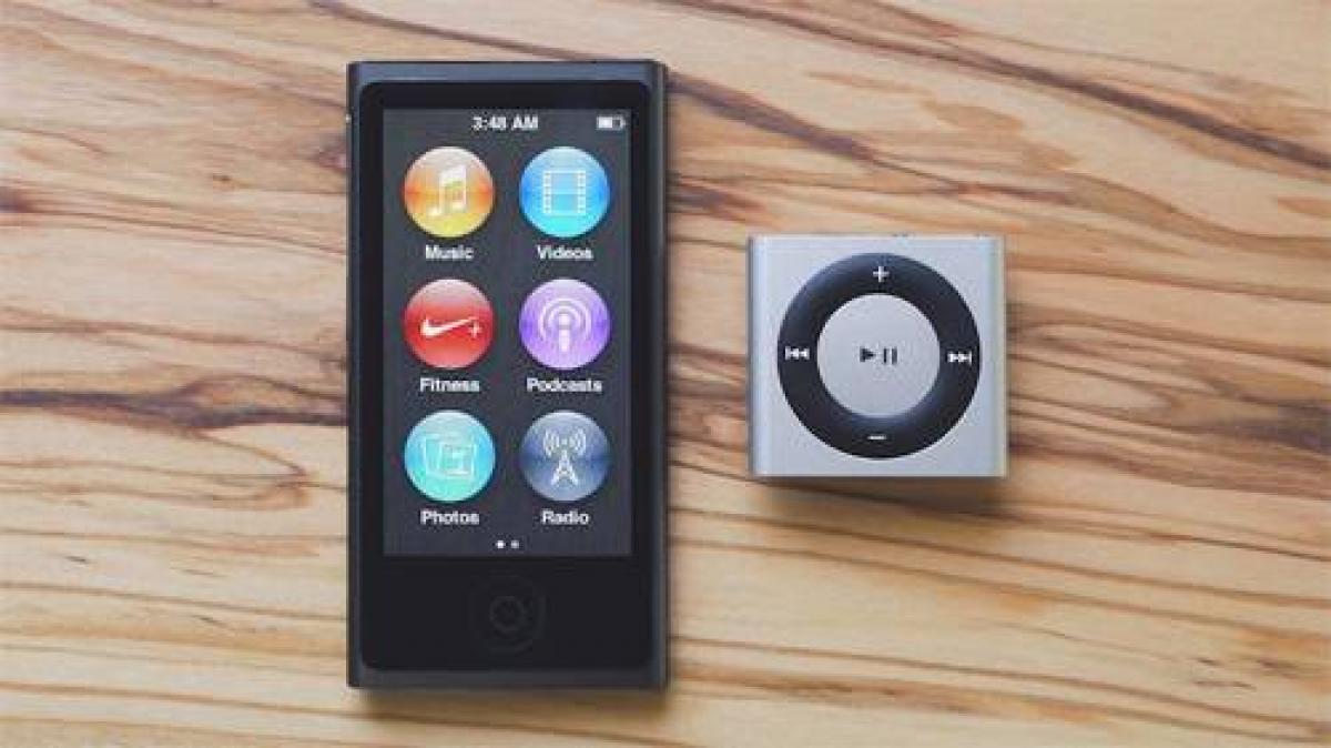 Apple discontinues iPod nano, iPod shuffle