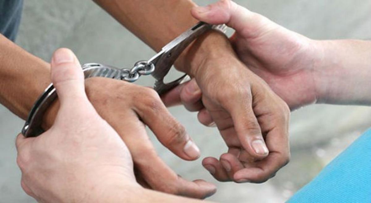 Principal arrested for collecting hand loan from parents