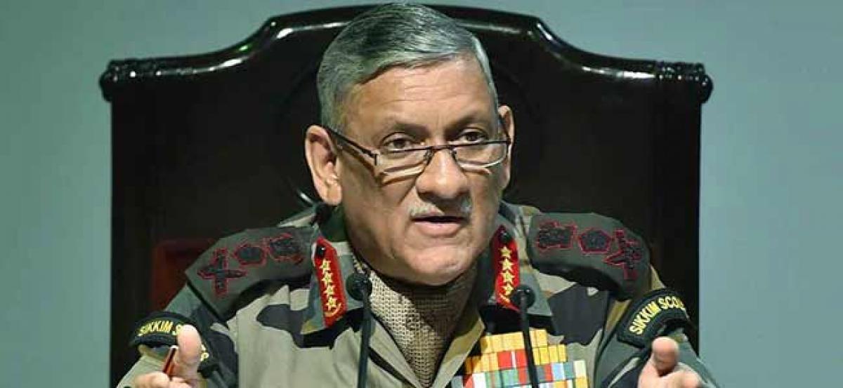 Bid to revive insurgency in Punjab through ‘external linkages’: Army chief