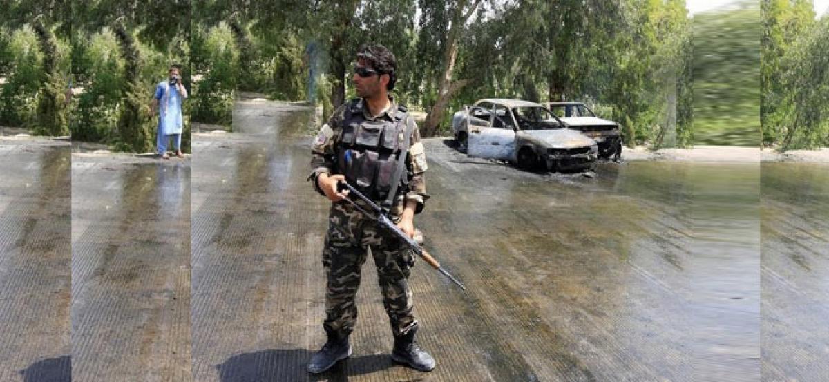 Afghanistan: 4 security force members killed in suicide attack