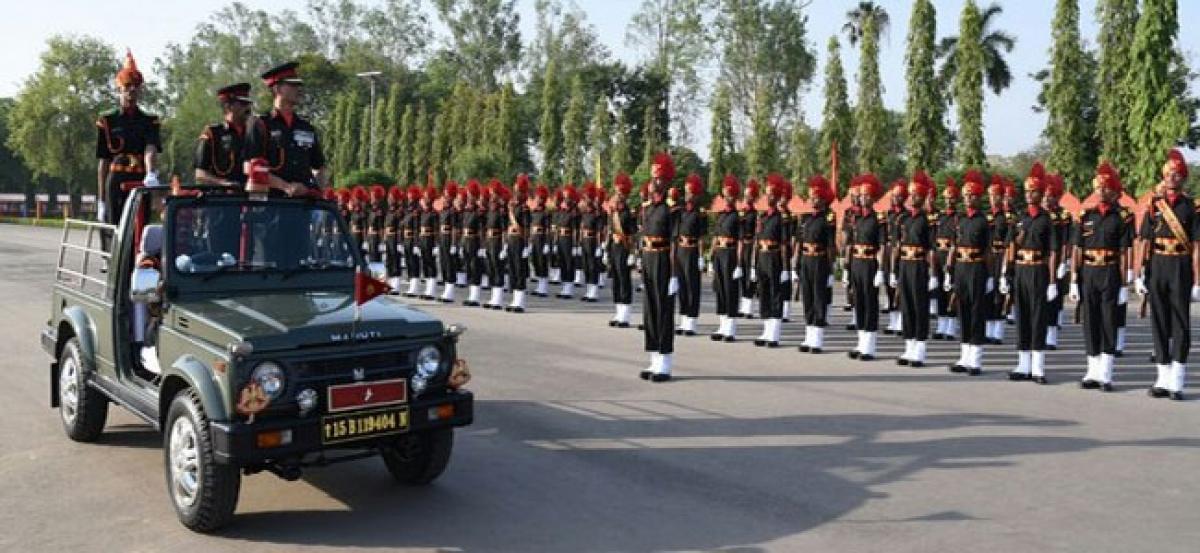 Passing out parade held at Guards Regimental Centre