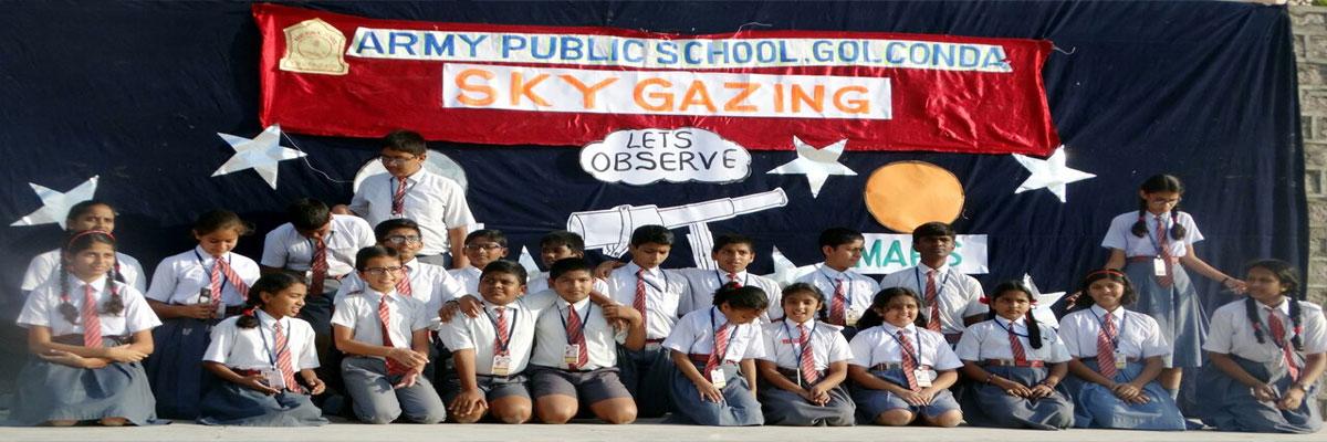 Army Public School organises sky observation programme