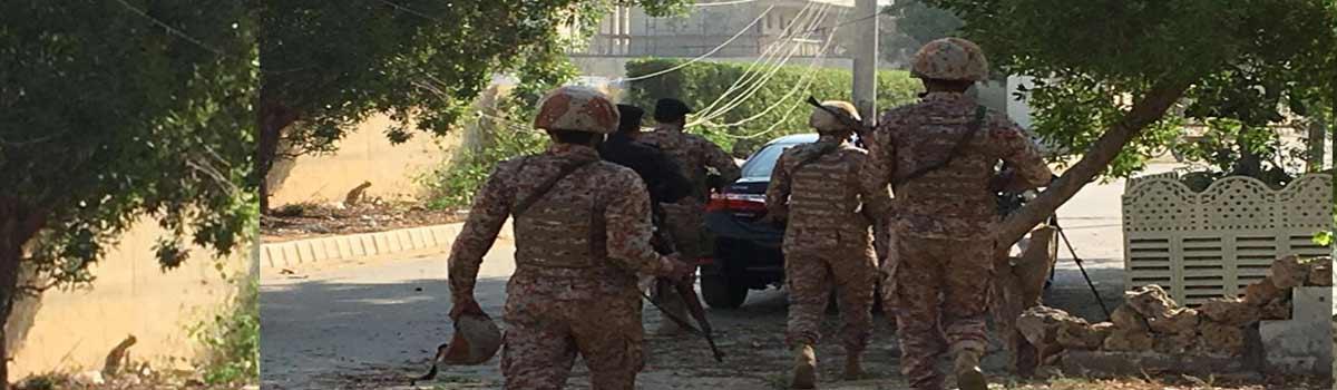 3 terrorists killed after gunshots and explosion heard outside Chinese consulate in Karachi