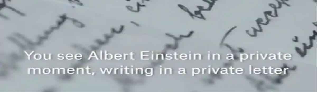 The word God is nothing but human weakness to me’: Albert Einstein’s letter sold for USD 3 million