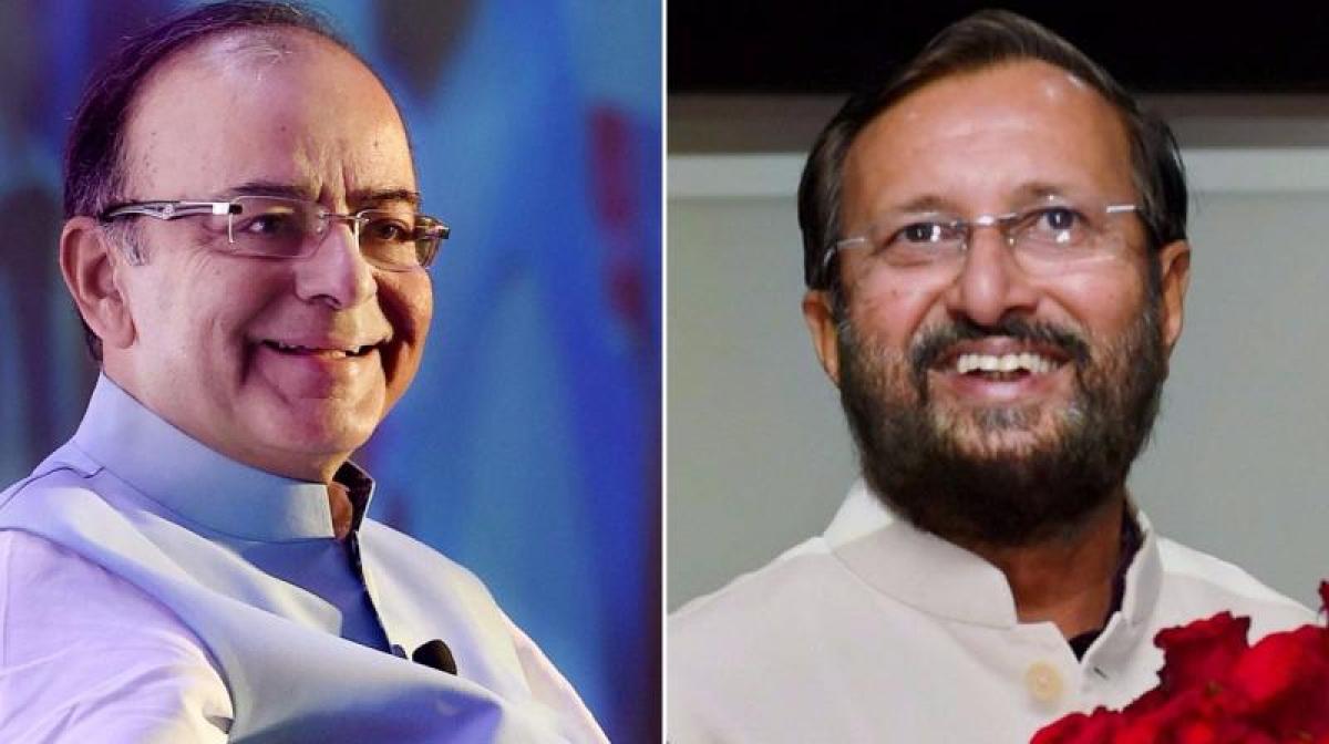 Arun Jaitley, Prakash Javadekar to helm polls in Gujarat, Karnataka