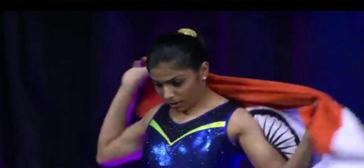 Aruna finishes seventh in floor event at Gymnastics World Cup