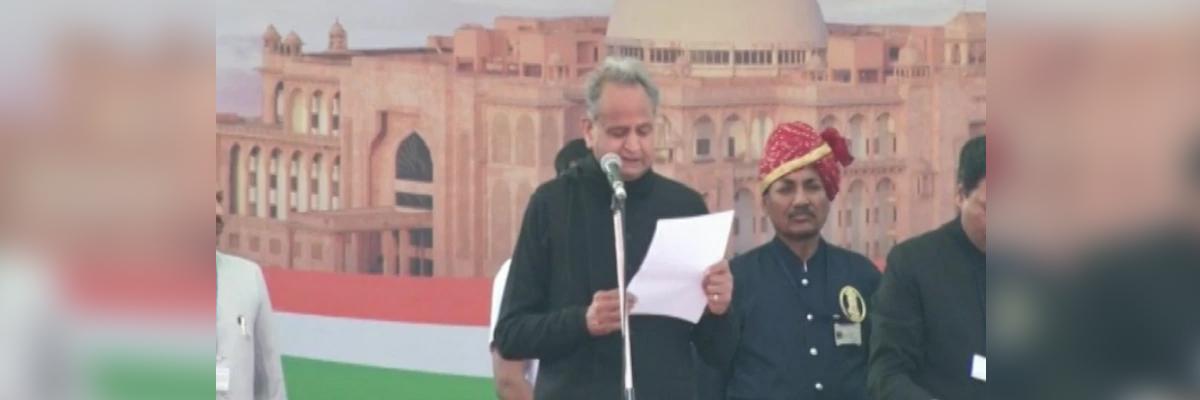 Ashok Gehlot swears-in as Rajasthan Chief Minister, Sachin Pilot deputy CM