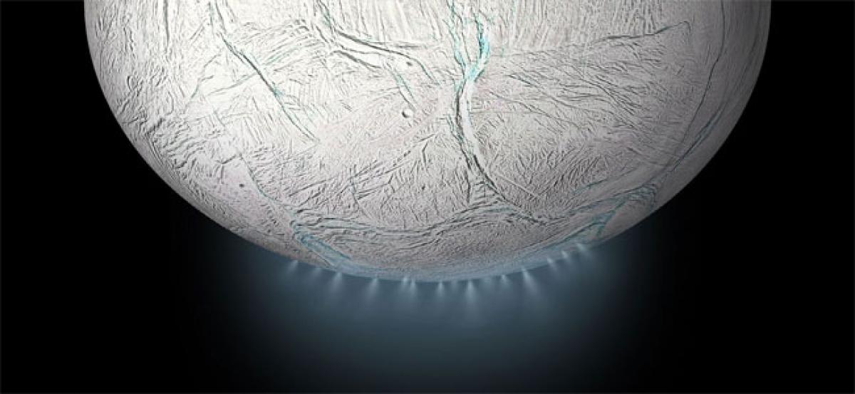 Astronomers find methanol around Saturn moon Enceladus