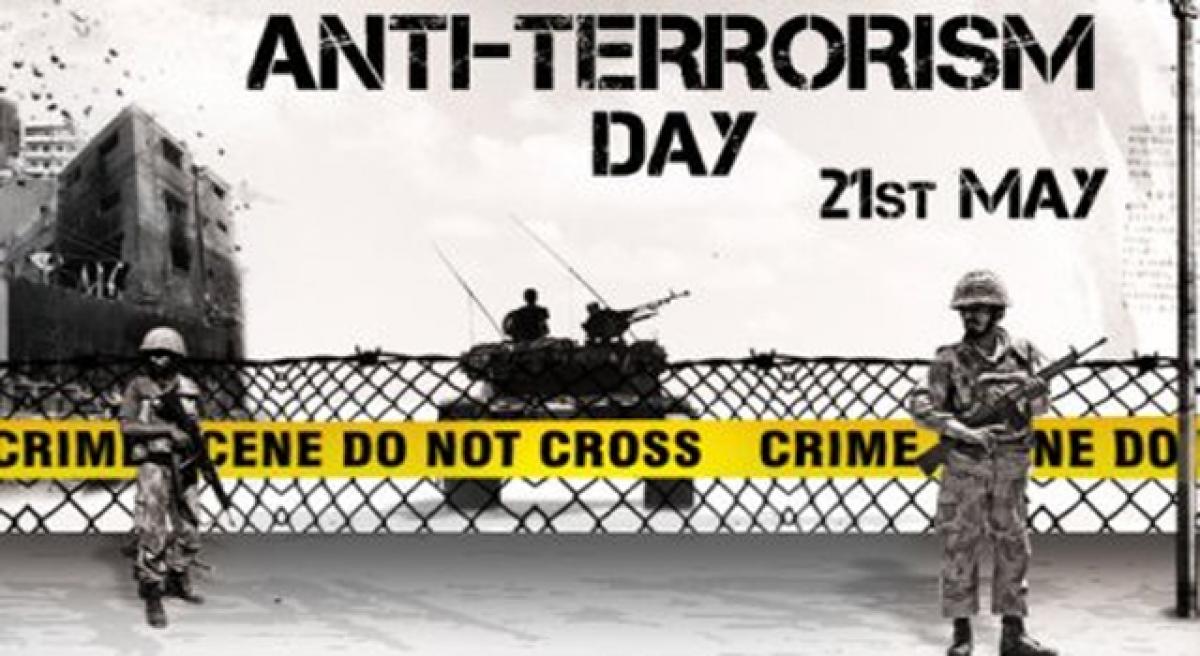 Anti-Terrorism Day observed in Andhra University