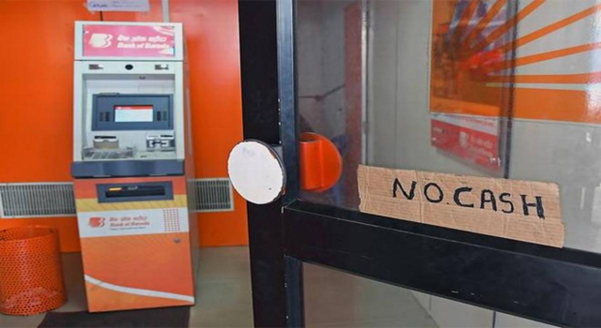 ATMs go dry in Chittoor