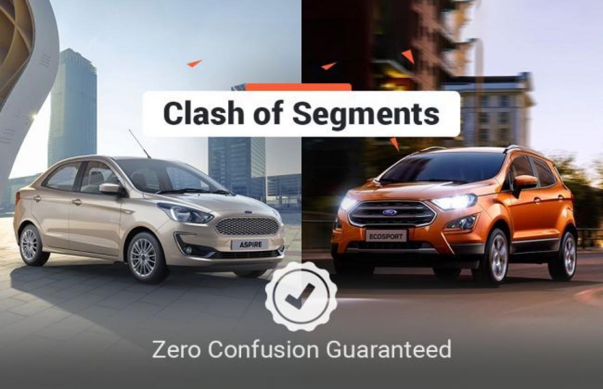 Clash of Segments: Ford Aspire vs Ford EcoSport - Which Car To Buy?