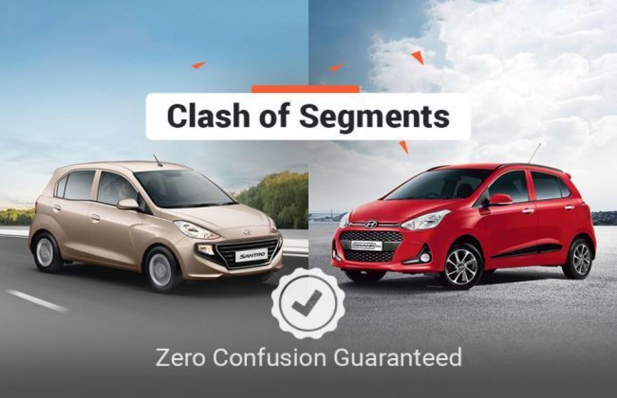 Clash Of Segments: Hyundai Santro vs Hyundai Grand i10 - Which Car To Buy?