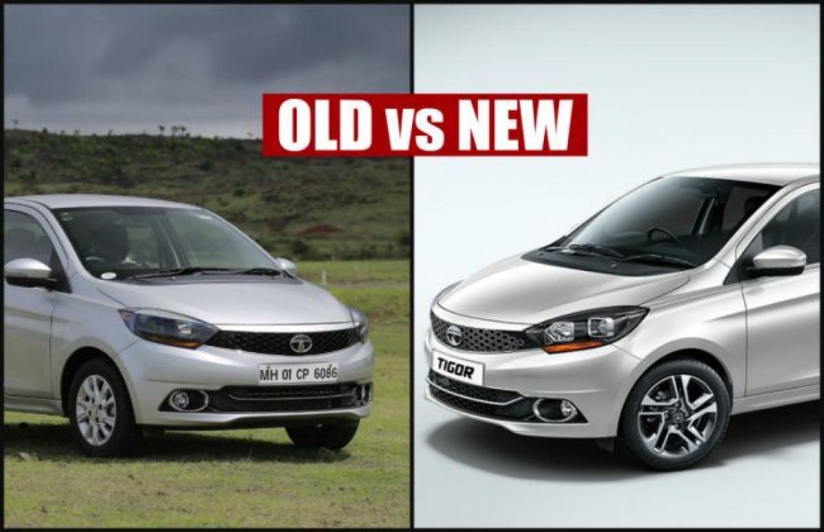 2018 Tata Tigor Old vs New: Major Differences