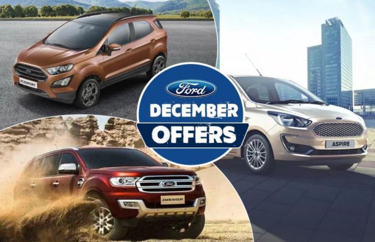 Ford December Offers: Cash Discounts, Exchange Bonuses On Figo, EcoSport & More