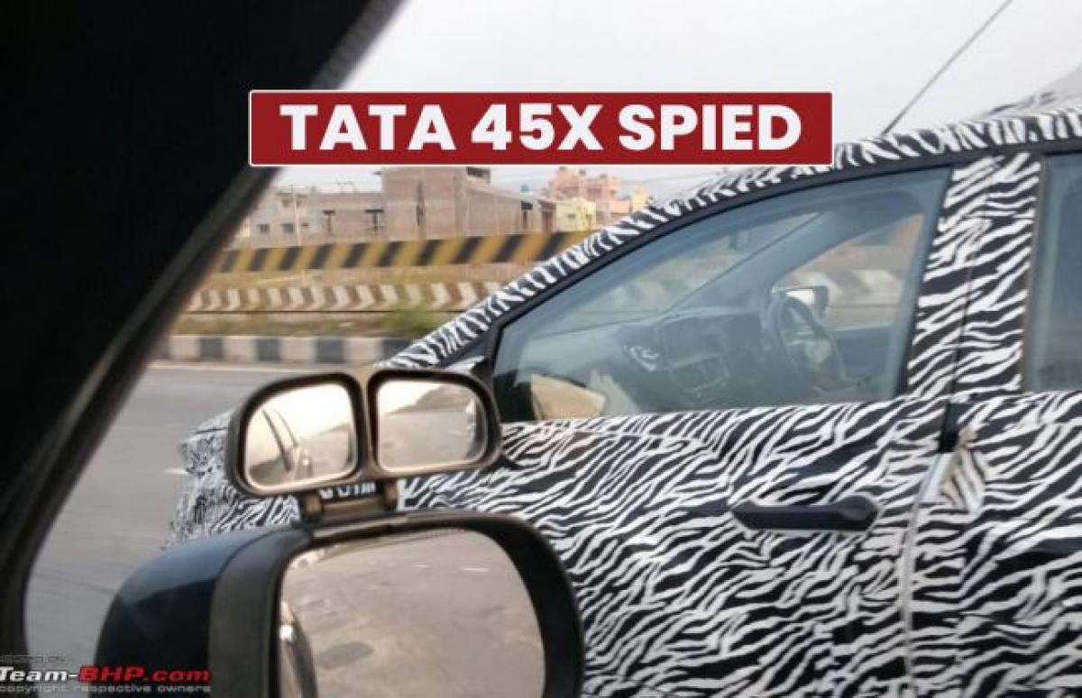 Tata 45X Spied Again Ahead Of 2019 Launch