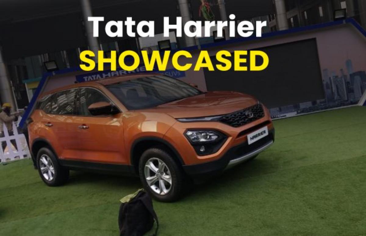 Tata Harrier Makes Its Public Debut Ahead of January 2019 Launch