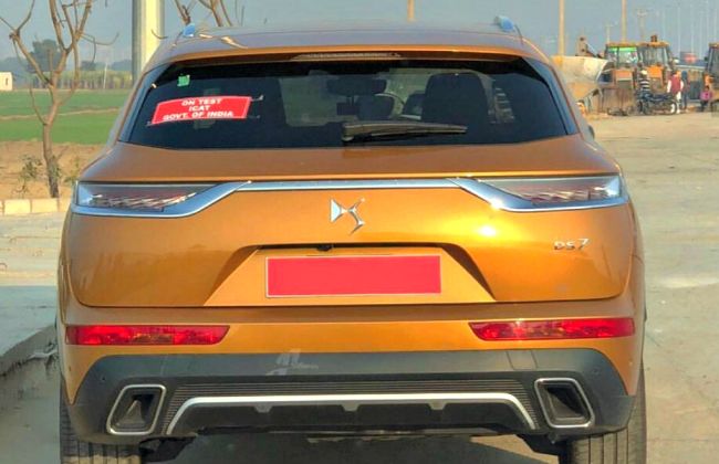 Groupe PSA’s BMW X1, Audi Q3 Rival DS 7 Crossback Spotted In India