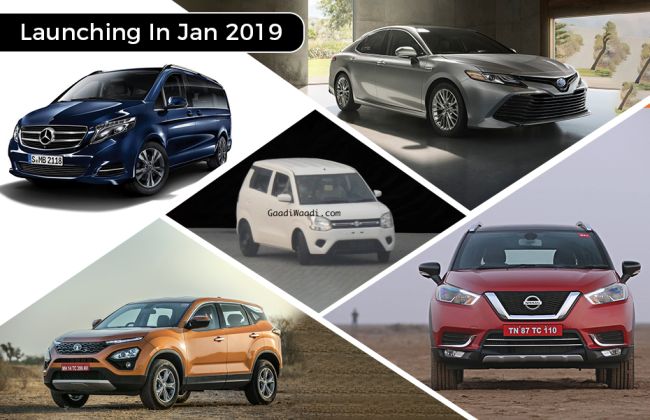Coming Soon: 5 Cars Launching In January 2019