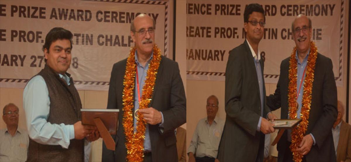 BM Birla Science Prize presented