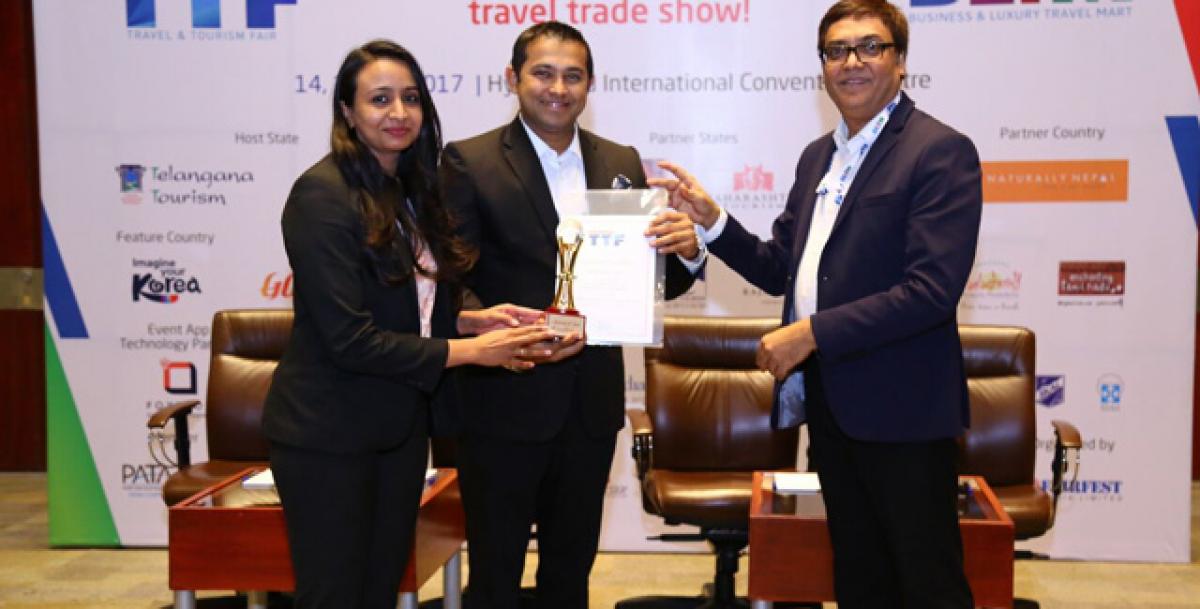 Travel trade awarded for Excellence at Travel and Tourism Fair Hyderabad