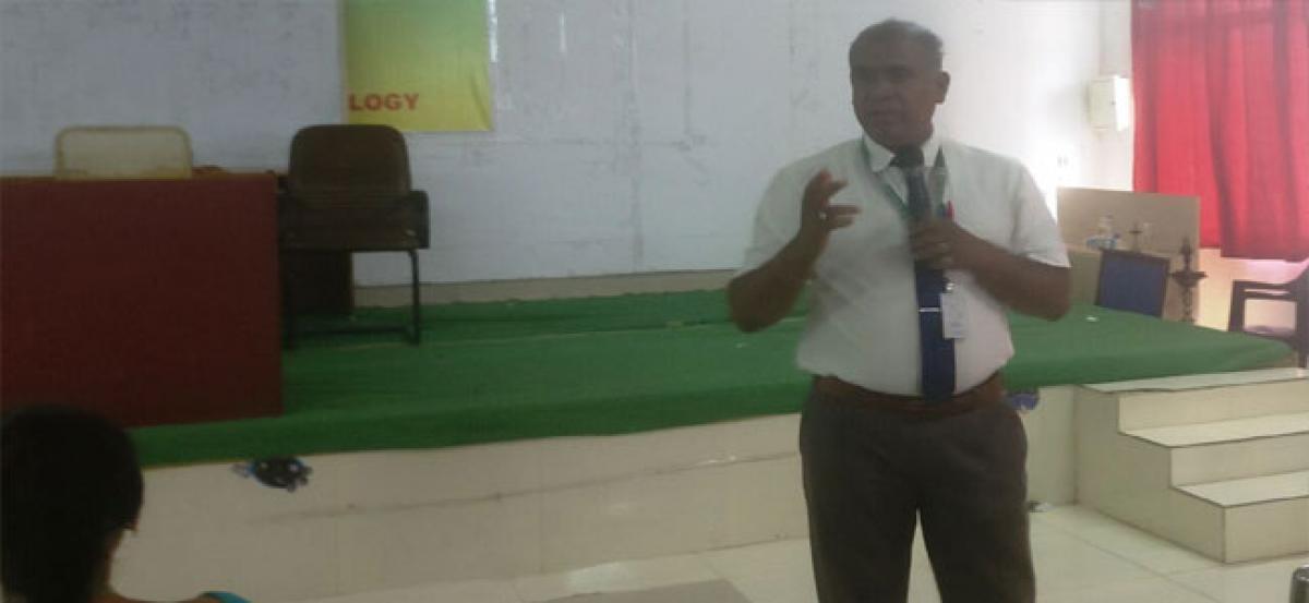 Awareness session on ethics for students held