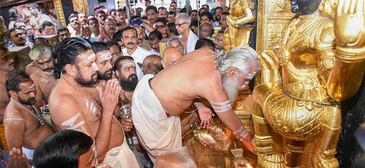 2,300 Cops, Women Personnel Above 50 Yrs: All Eyes on Sabarimala as Temple Re-opens Today