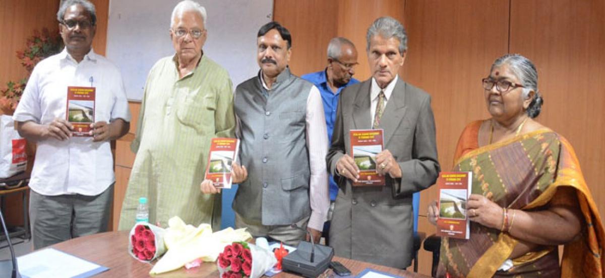 A book on history of Hyderabad launched