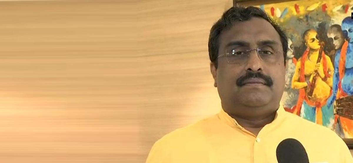 BJP not abandoning people of J-K: Ram Madhav