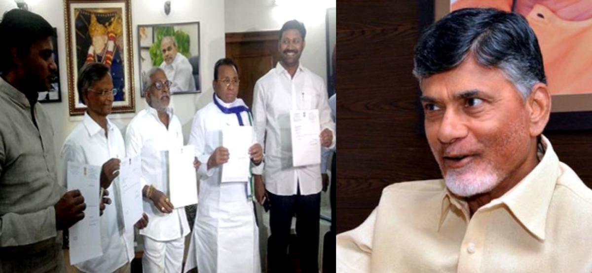 YSRCP MPs Resignations A Political Conspiracy