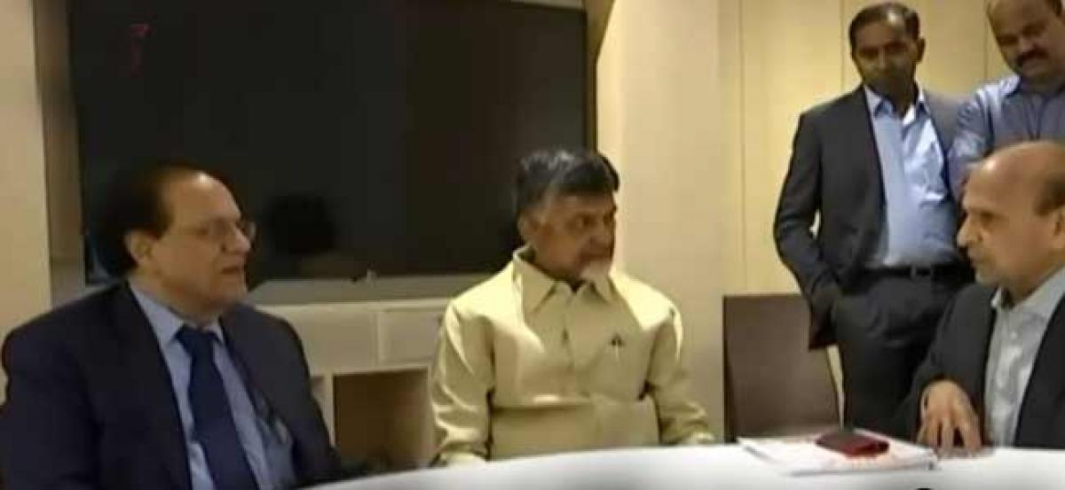 CM Naidu appeals to NRIs to extend medical services to AP